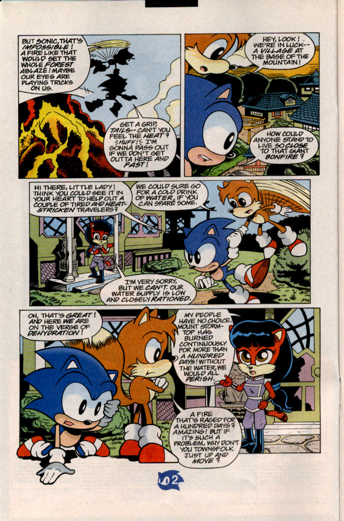 Sonic - Archie Adventure Series July 1998 Page 2